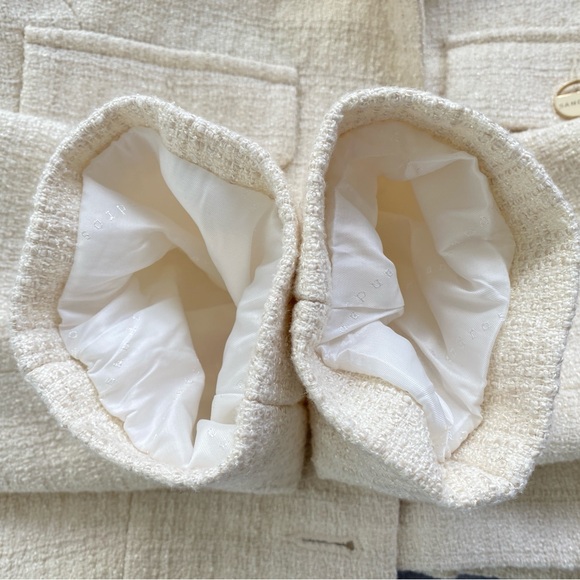 EUC SANDRO | Cropped Tweed jacket - Picture 13 of 17